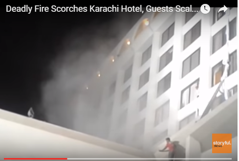 86 người chết và bị thương trong vụ hỏa hoạn tại Pakistan